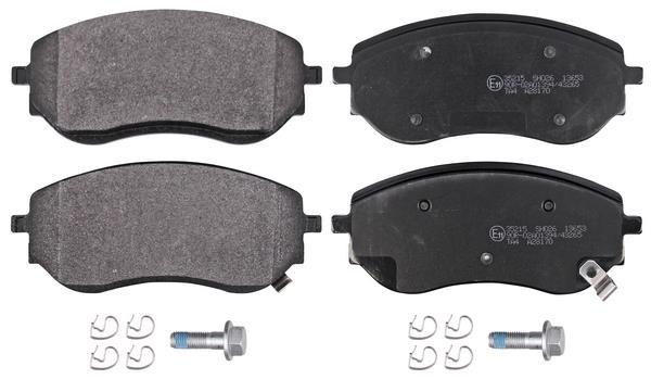 Jeu de 4 plaquettes de frein A.B.S. ALL BRAKE SYSTEMS BV. 35215