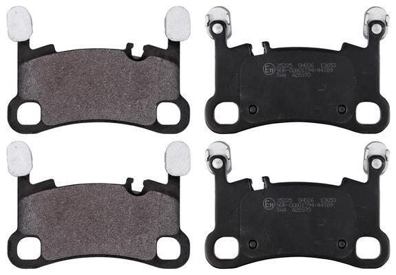 Jeu de 4 plaquettes de frein A.B.S. ALL BRAKE SYSTEMS BV. ref. 35225