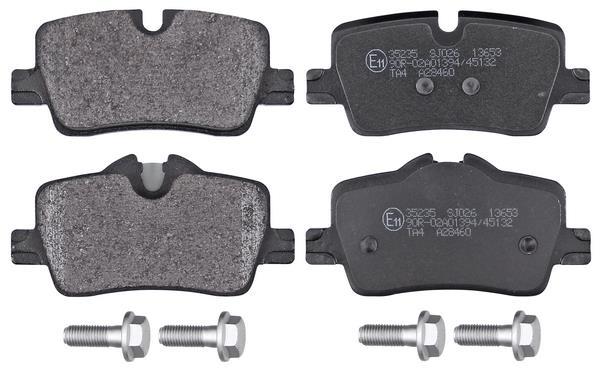 Jogo de 4 pastilhas de travão A.B.S. ALL BRAKE SYSTEMS BV. ref. 35235
