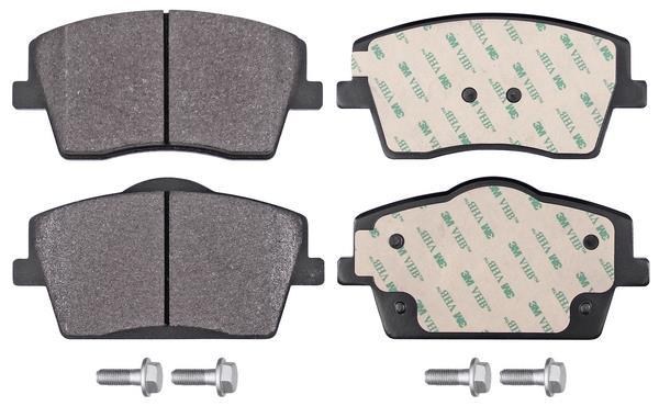 Jeu de 4 plaquettes de frein A.B.S. ALL BRAKE SYSTEMS BV. ref. 35237