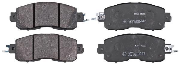 Jogo de 4 pastilhas de travão A.B.S. ALL BRAKE SYSTEMS BV. ref. 35260