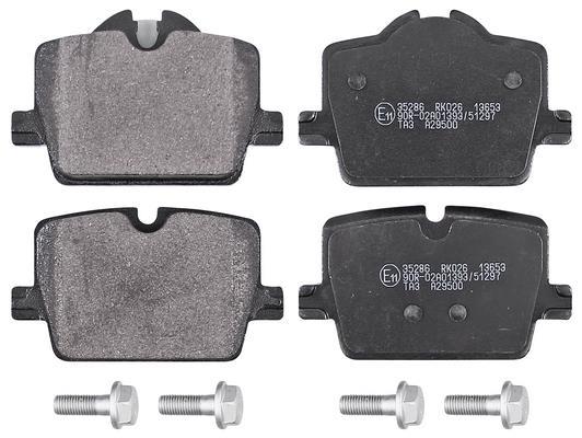 Jogo de 4 pastilhas de travão A.B.S. ALL BRAKE SYSTEMS BV. ref. 35286