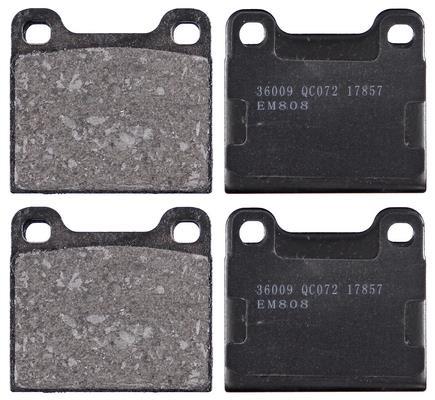 Jogo de 4 pastilhas de travão A.B.S. ALL BRAKE SYSTEMS BV. ref. 36009