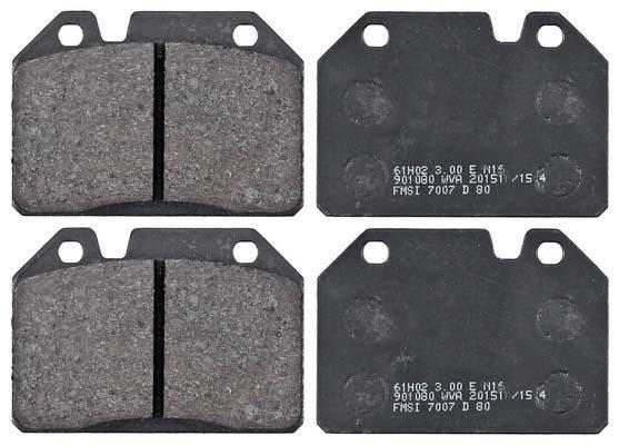 Jogo de 4 pastilhas de travão A.B.S. ALL BRAKE SYSTEMS BV. ref. 36045