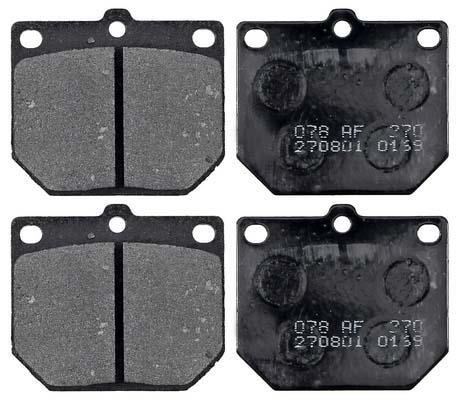 Jogo de 4 pastilhas de travão A.B.S. ALL BRAKE SYSTEMS BV. ref. 36078