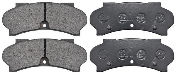 Jogo de 4 pastilhas de travão A.B.S. ALL BRAKE SYSTEMS BV. ref. 36092