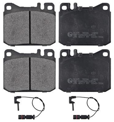 Jogo de 4 pastilhas de travão A.B.S. ALL BRAKE SYSTEMS BV. ref. 36105