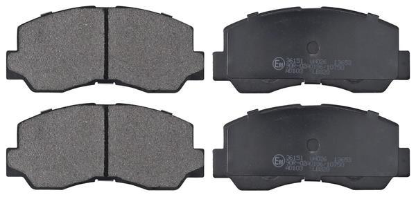 Jogo de 4 pastilhas de travão A.B.S. ALL BRAKE SYSTEMS BV. ref. 36151