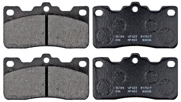 Jogo de 4 pastilhas de travão A.B.S. ALL BRAKE SYSTEMS BV. ref. 36184