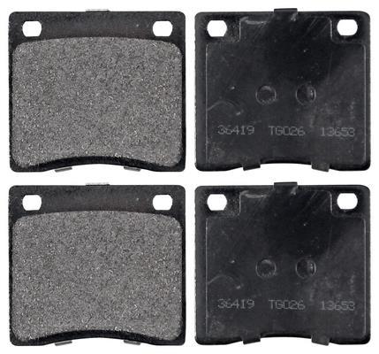 Jogo de 4 pastilhas de travão A.B.S. ALL BRAKE SYSTEMS BV. ref. 36419