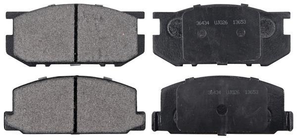 Jogo de 4 pastilhas de travão A.B.S. ALL BRAKE SYSTEMS BV. ref. 36434