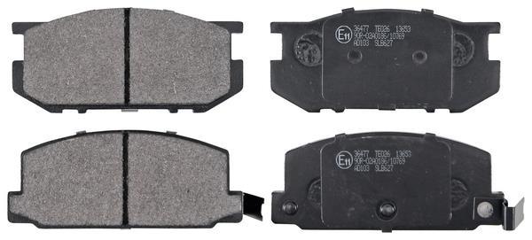 Jogo de 4 pastilhas de travão A.B.S. ALL BRAKE SYSTEMS BV. ref. 36477