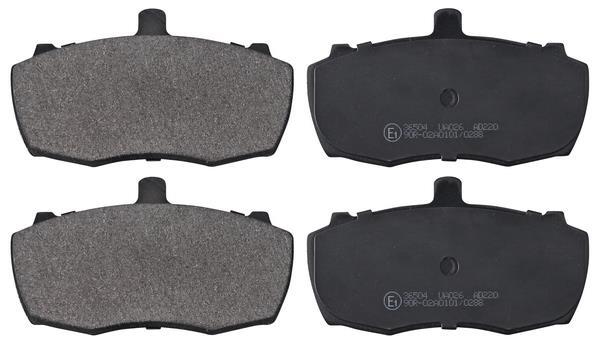 Jogo de 4 pastilhas de travão A.B.S. ALL BRAKE SYSTEMS BV. ref. 36504