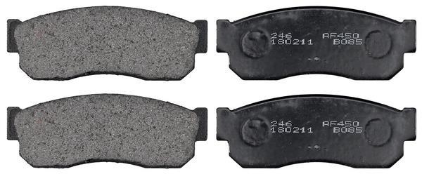 Jogo de 4 pastilhas de travão A.B.S. ALL BRAKE SYSTEMS BV. ref. 36520