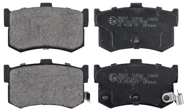 Jogo de 4 pastilhas de travão A.B.S. ALL BRAKE SYSTEMS BV. ref. 36627