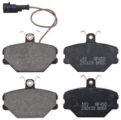 Jeu de 4 plaquettes de frein A.B.S. ALL BRAKE SYSTEMS BV. 36630