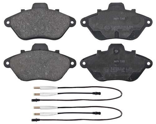 Jogo de 4 pastilhas de travão A.B.S. ALL BRAKE SYSTEMS BV. ref. 36670