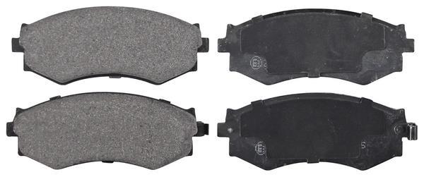 Jeu de 4 plaquettes de frein A.B.S. ALL BRAKE SYSTEMS BV. ref. 36685