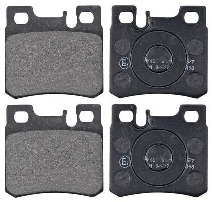 Jogo de 4 pastilhas de travão A.B.S. ALL BRAKE SYSTEMS BV. ref. 36687