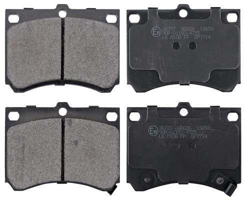 Jogo de 4 pastilhas de travão A.B.S. ALL BRAKE SYSTEMS BV. ref. 36727