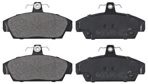 Jogo de 4 pastilhas de travão A.B.S. ALL BRAKE SYSTEMS BV. ref. 36748
