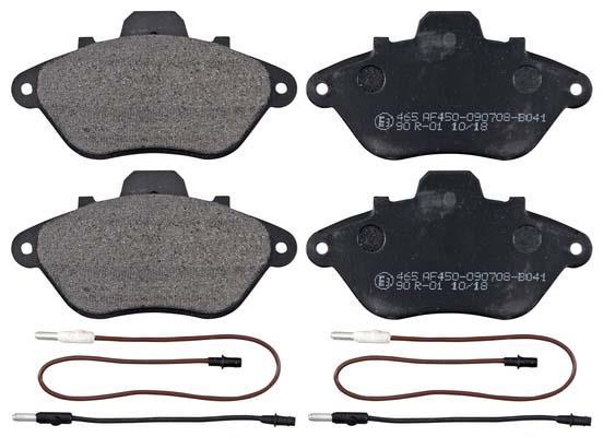 Jeu de 4 plaquettes de frein A.B.S. ALL BRAKE SYSTEMS BV. ref. 36764