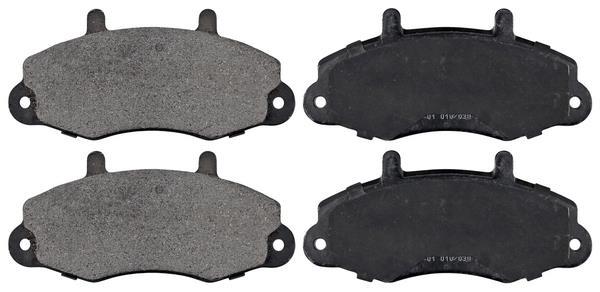 Jeu de 4 plaquettes de frein A.B.S. ALL BRAKE SYSTEMS BV. ref. 36775