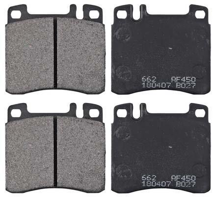 Jogo de 4 pastilhas de travão A.B.S. ALL BRAKE SYSTEMS BV. ref. 36786