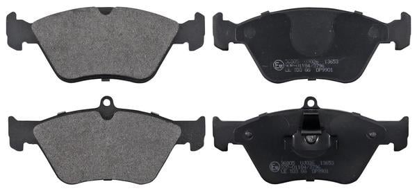 Jogo de 4 pastilhas de travão A.B.S. ALL BRAKE SYSTEMS BV. ref. 36805