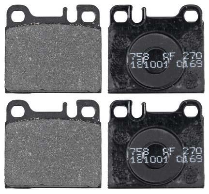 Jeu de 4 plaquettes de frein A.B.S. ALL BRAKE SYSTEMS BV. ref. 36810