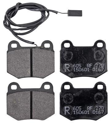 Jogo de 4 pastilhas de travão A.B.S. ALL BRAKE SYSTEMS BV. ref. 36822