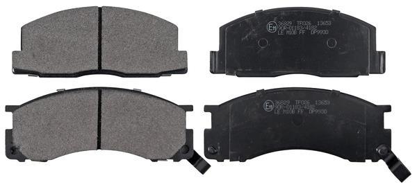 Jogo de 4 pastilhas de travão A.B.S. ALL BRAKE SYSTEMS BV. ref. 36829