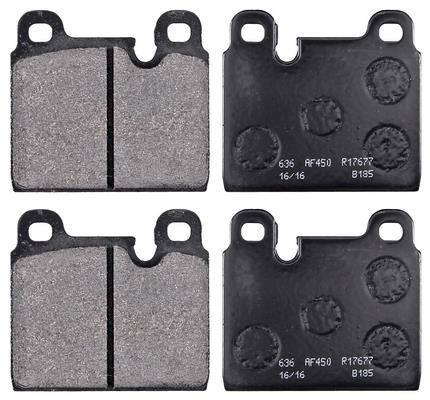 Jogo de 4 pastilhas de travão A.B.S. ALL BRAKE SYSTEMS BV. ref. 36833