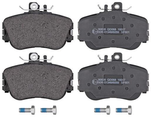 Jogo de 4 pastilhas de travão A.B.S. ALL BRAKE SYSTEMS BV. ref. 36838