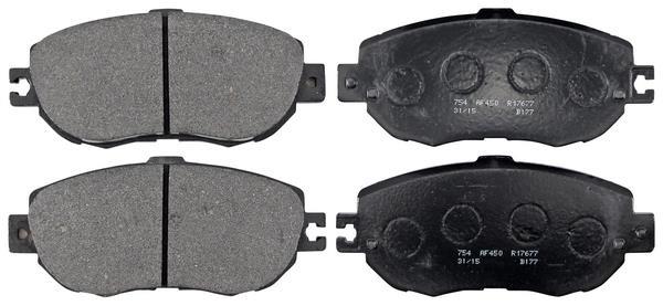 Jogo de 4 pastilhas de travão A.B.S. ALL BRAKE SYSTEMS BV. ref. 36920