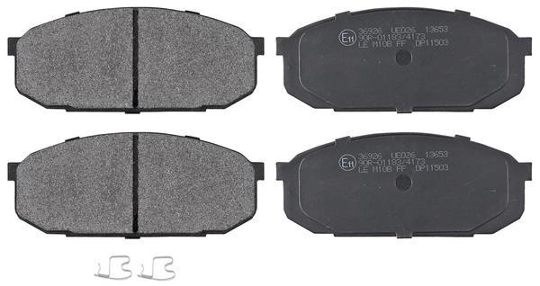 Jogo de 4 pastilhas de travão A.B.S. ALL BRAKE SYSTEMS BV. ref. 36926