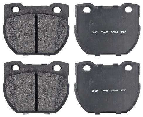 Jogo de 4 pastilhas de travão A.B.S. ALL BRAKE SYSTEMS BV. ref. 36939