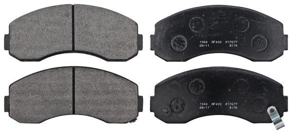 Jogo de 4 pastilhas de travão A.B.S. ALL BRAKE SYSTEMS BV. ref. 36948