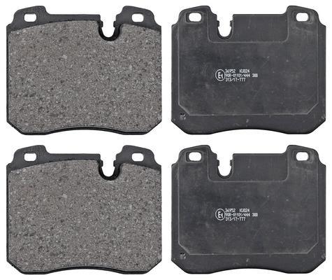 Jogo de 4 pastilhas de travão A.B.S. ALL BRAKE SYSTEMS BV. ref. 36952