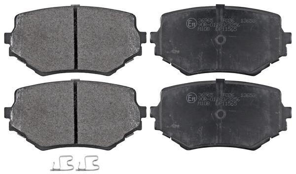 Jogo de 4 pastilhas de travão A.B.S. ALL BRAKE SYSTEMS BV. ref. 36965