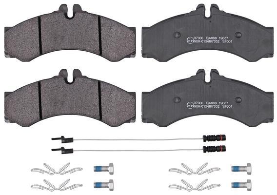 Jogo de 4 pastilhas de travão A.B.S. ALL BRAKE SYSTEMS BV. ref. 37000