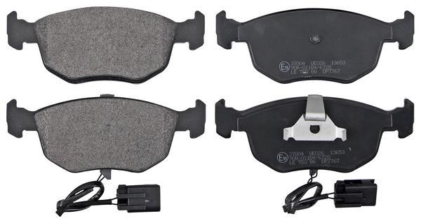 Jogo de 4 pastilhas de travão A.B.S. ALL BRAKE SYSTEMS BV. ref. 37004