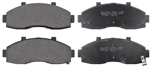 Jogo de 4 pastilhas de travão A.B.S. ALL BRAKE SYSTEMS BV. ref. 37044