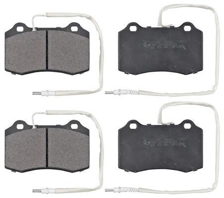 Jogo de 4 pastilhas de travão A.B.S. ALL BRAKE SYSTEMS BV. ref. 37049