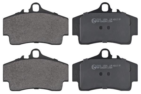 Jogo de 4 pastilhas de travão A.B.S. ALL BRAKE SYSTEMS BV. ref. 37102