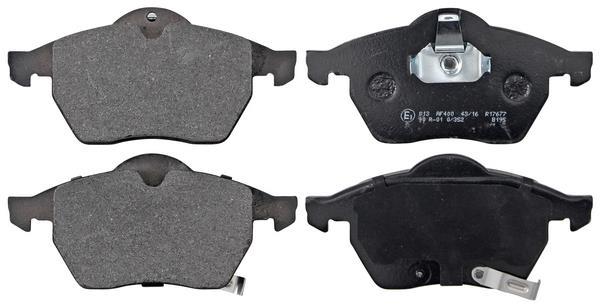 Jogo de 4 pastilhas de travão A.B.S. ALL BRAKE SYSTEMS BV. ref. 37116