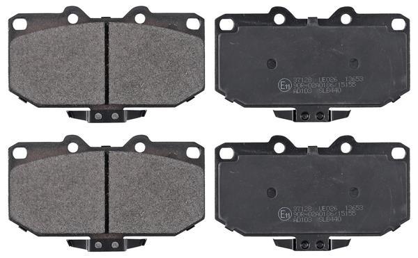 Jogo de 4 pastilhas de travão A.B.S. ALL BRAKE SYSTEMS BV. ref. 37128
