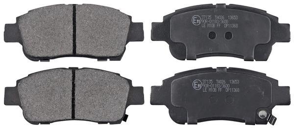 Jogo de 4 pastilhas de travão A.B.S. ALL BRAKE SYSTEMS BV. ref. 37135