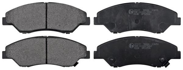 Jogo de 4 pastilhas de travão A.B.S. ALL BRAKE SYSTEMS BV. ref. 37137