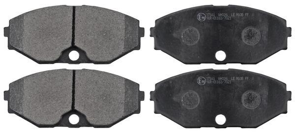 Jogo de 4 pastilhas de travão A.B.S. ALL BRAKE SYSTEMS BV. ref. 37161